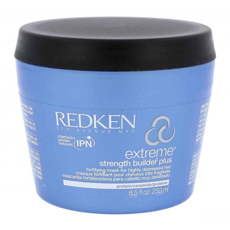 Redken Extreme Strength Builder Plus Hajpakolás nőknek 250 ml