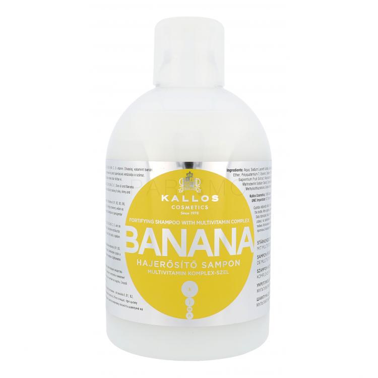 Kallos Cosmetics Banana Sampon nőknek 1000 ml