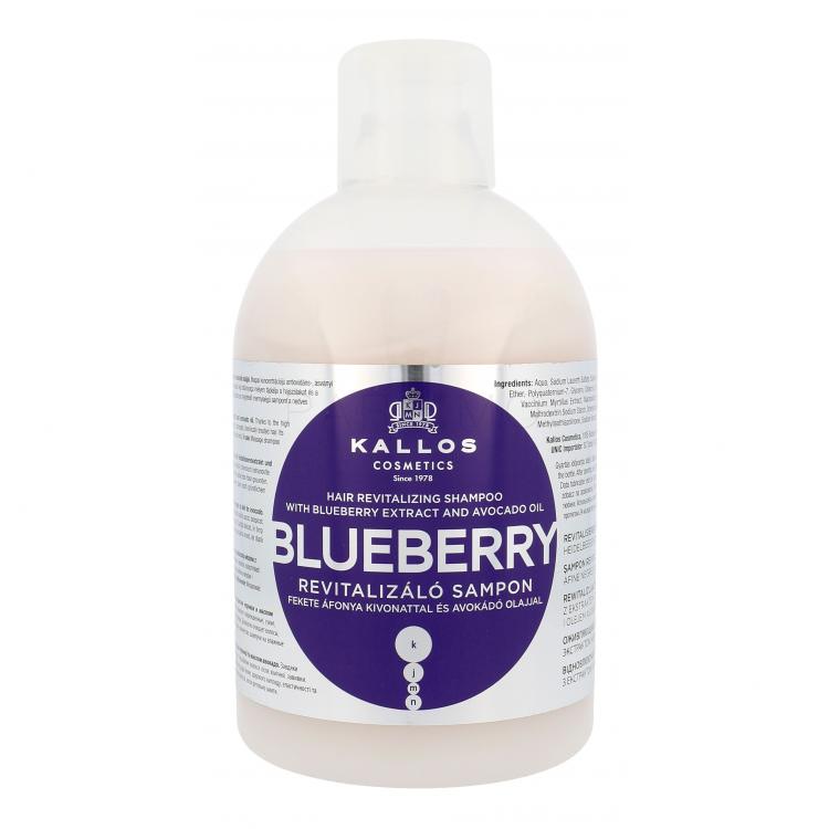 Kallos Cosmetics Blueberry Sampon nőknek 1000 ml