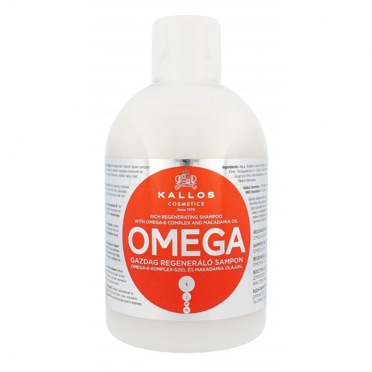 Kallos Cosmetics Omega Sampon nőknek 1000 ml