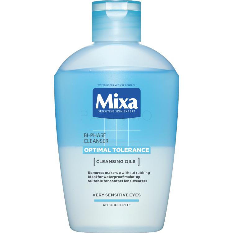 Mixa Optimal Tolerance Bi-phase Cleanser Sminklemosó szemre nőknek 125 ml