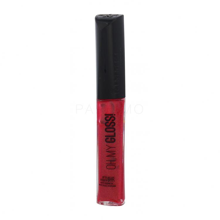 Rimmel London Oh My Gloss! Szájfény nőknek 6,5 ml Változat 520 Rebel red