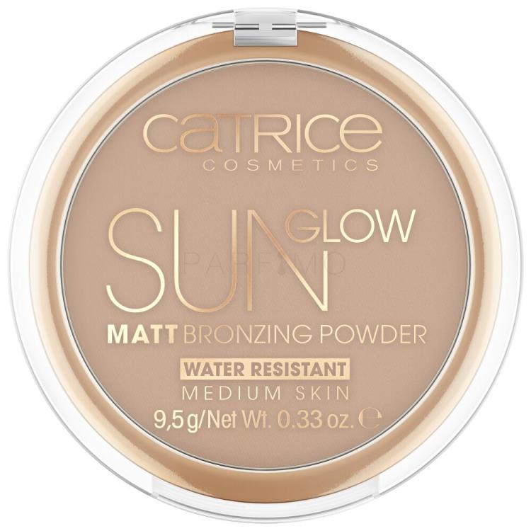 Catrice Sun Glow Matt Bronzosító nőknek 9,5 g Változat 030 Medium Bronze