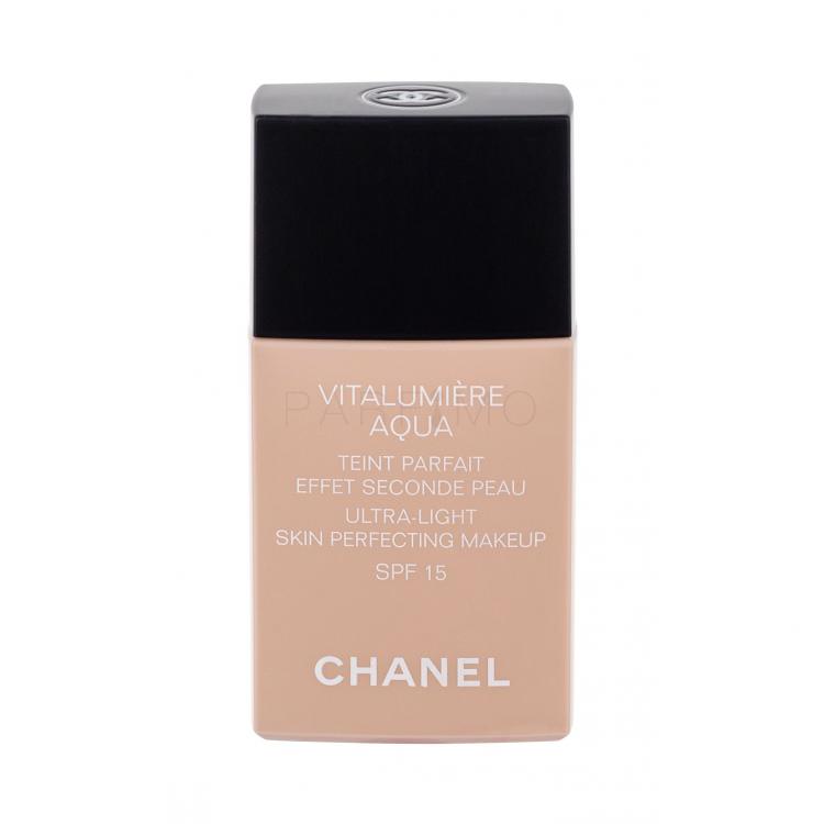 Chanel Vitalumière Aqua SPF15 Alapozó nőknek 30 ml Változat 42 Beige Rosé