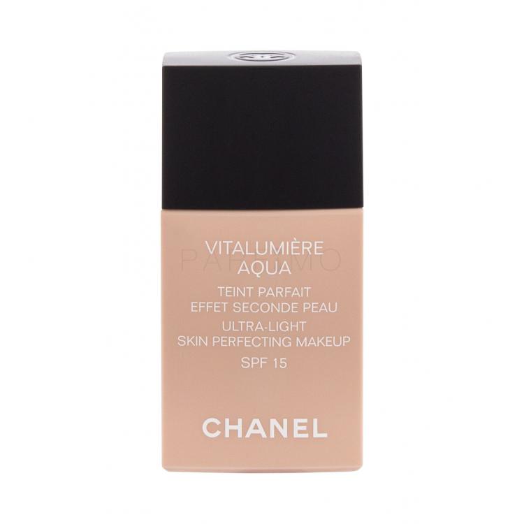 Chanel Vitalumière Aqua SPF15 Alapozó nőknek 30 ml Változat 10 Beige