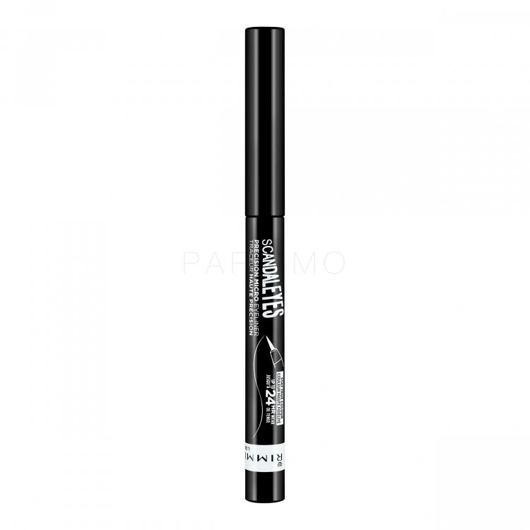 Rimmel London Scandal Eyes Precision Micro Szemhéjtus nőknek 1,1 ml Változat 001 Black