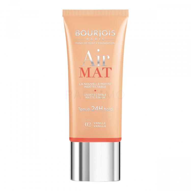 BOURJOIS Paris Air Mat SPF10 Alapozó nőknek 30 ml Változat 02 Vanilla