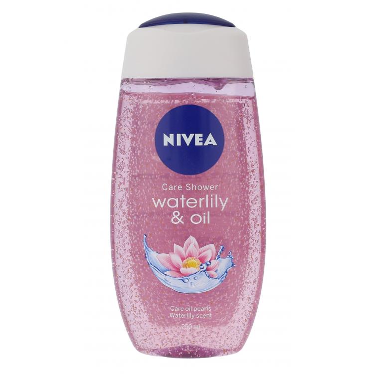 Nivea Waterlily &amp; Oil Tusfürdő nőknek 250 ml