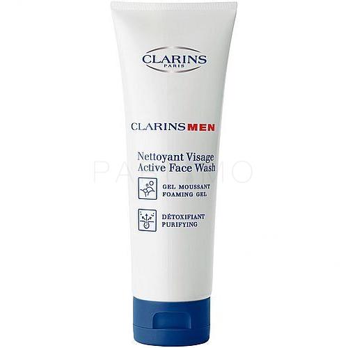 Clarins Men Active Face Wash Arctisztító hab férfiaknak 125 ml teszter