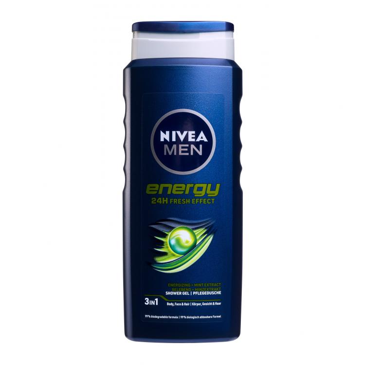 Nivea Men Energy Tusfürdő férfiaknak 500 ml