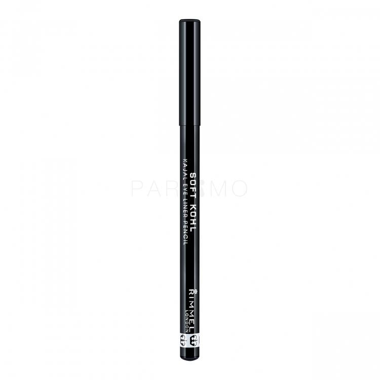 Rimmel London Soft Kohl Szemceruza nőknek 1,2 g Változat 061 Jet Black