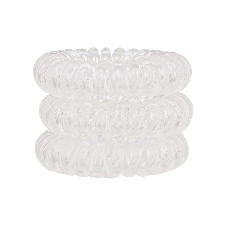 Invisibobble Power Hair Ring Hajgumi nőknek 3 db Változat Crystal Clear