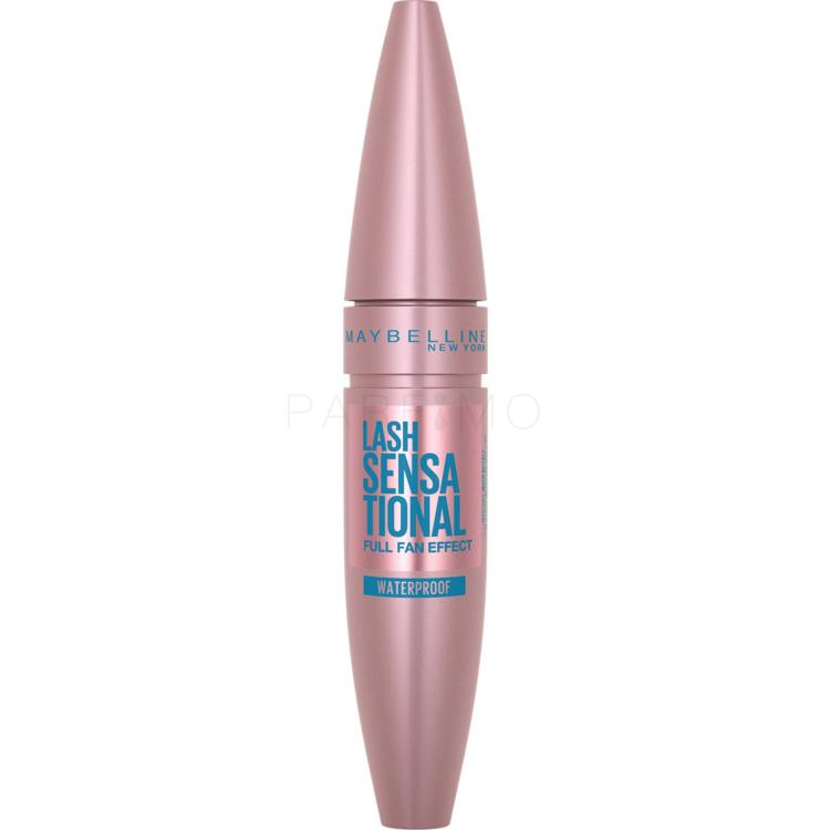 Maybelline Lash Sensational Waterproof Szempillaspirál nőknek 9,4 ml Változat Very Black