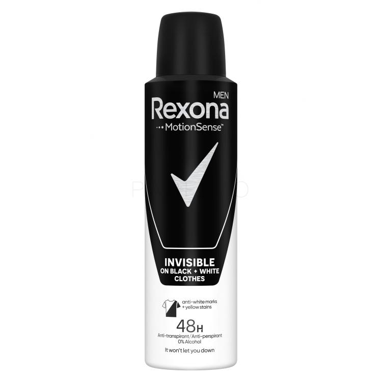 Rexona Men Invisible Black + White Izzadásgátló férfiaknak 150 ml