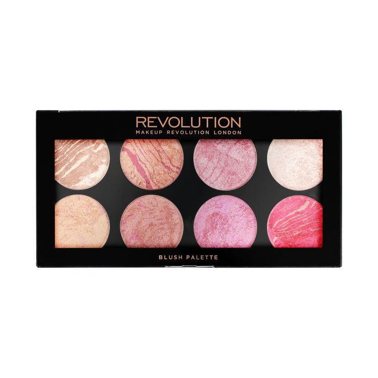 Makeup Revolution London Blush Palette Pirosító nőknek 12,8 g Változat Blush Queen