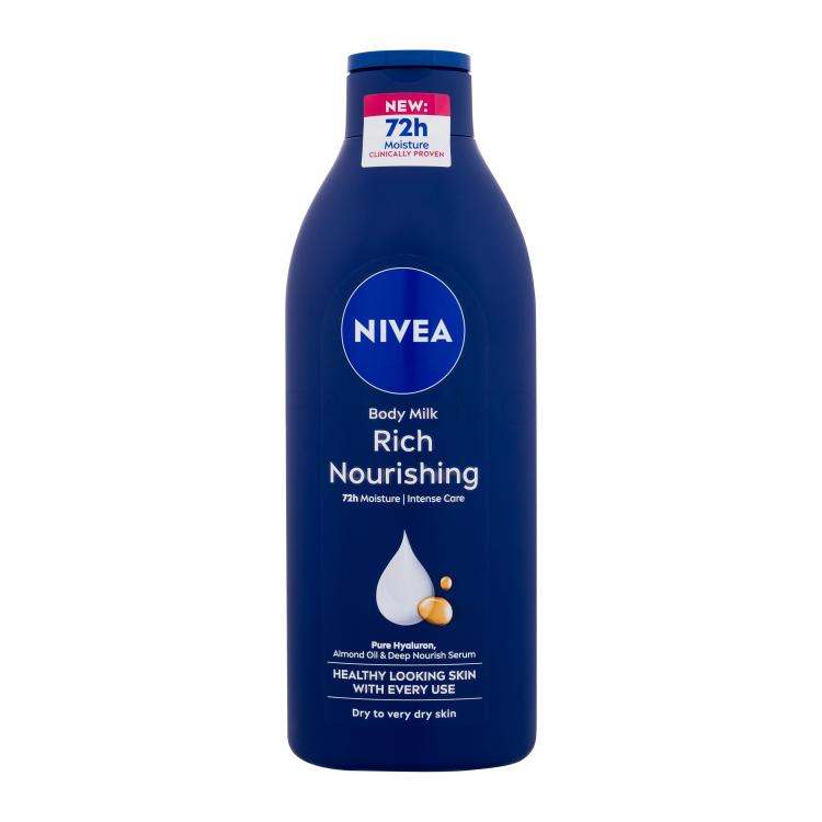 Nivea Body Milk Rich Nourishing Testápoló tej nőknek 400 ml