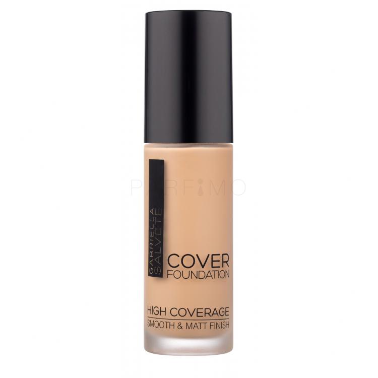 Gabriella Salvete Cover Foundation SPF30 Alapozó nőknek 30 ml Változat 104 Light Sand