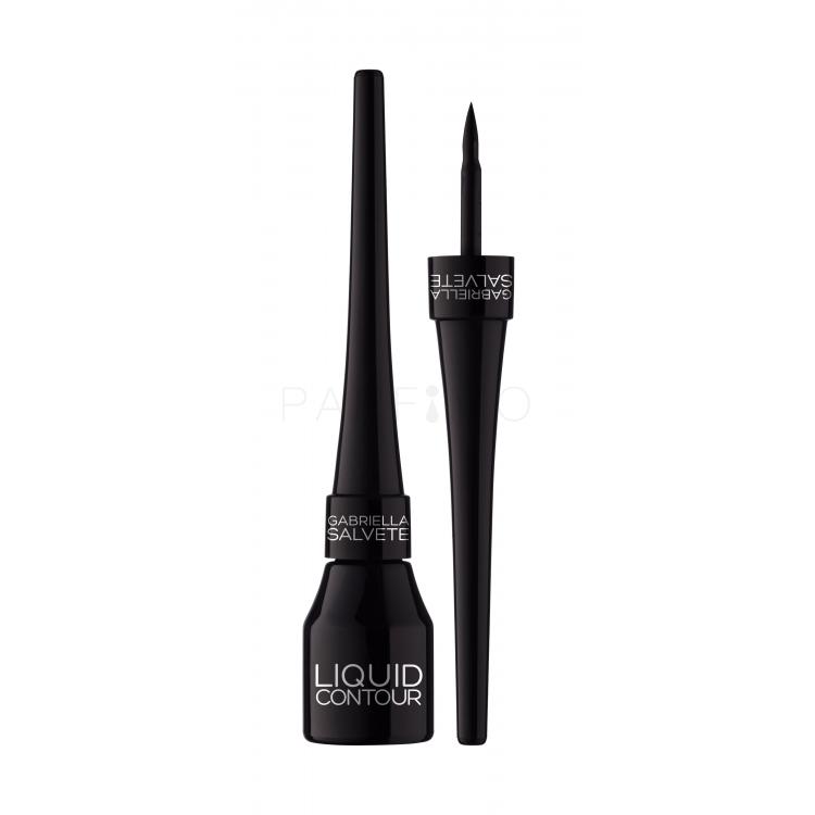 Gabriella Salvete Liquid Contour Szemhéjtus nőknek 4 ml Változat 01 Black