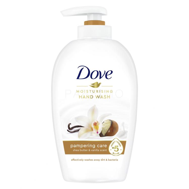 Dove Pampering Shea Butter &amp; Vanilla Folyékony szappan nőknek 250 ml