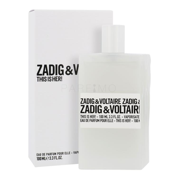 Zadig &amp; Voltaire This is Her! Eau de Parfum nőknek 100 ml