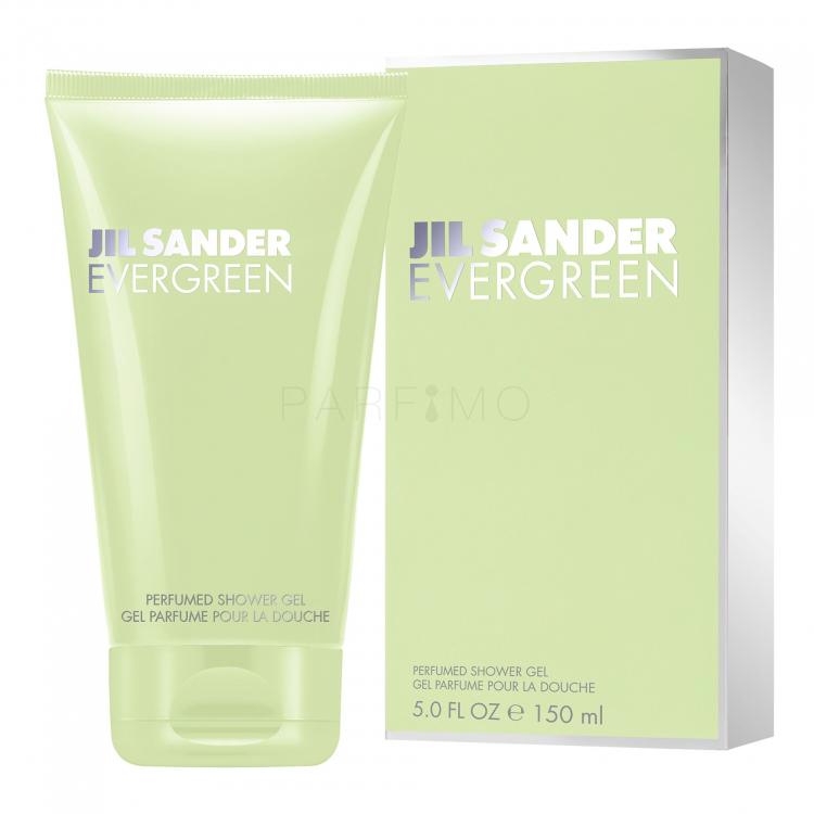 Jil Sander Evergreen Tusfürdő nőknek 150 ml