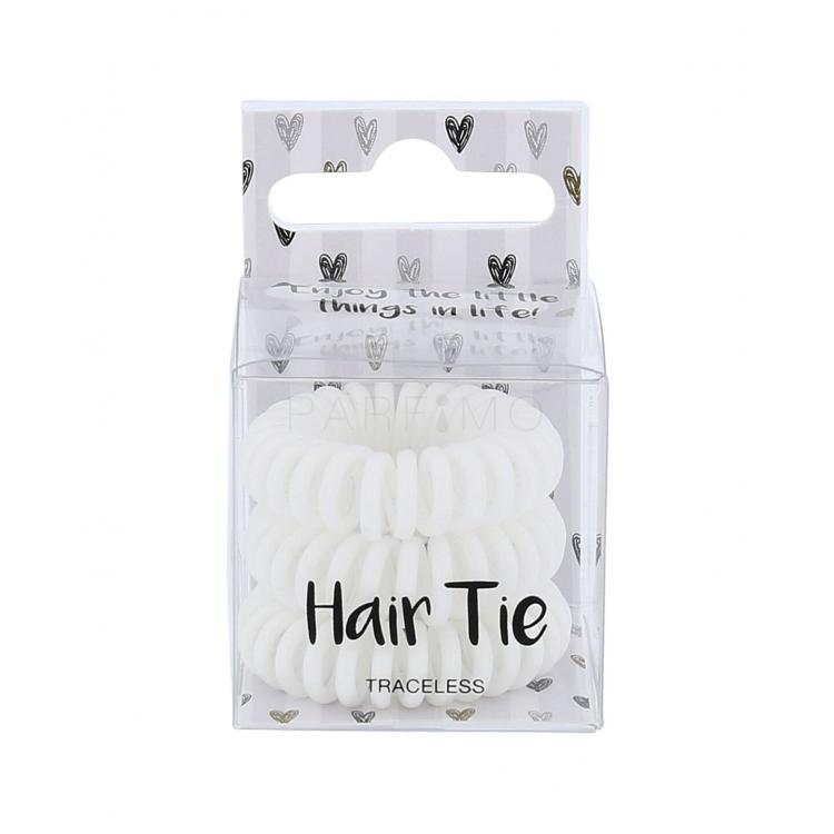 2K Hair Tie Hajgumi nőknek 3 db Változat White