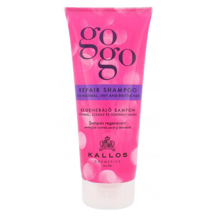 Kallos Cosmetics Gogo Repair Sampon nőknek 200 ml