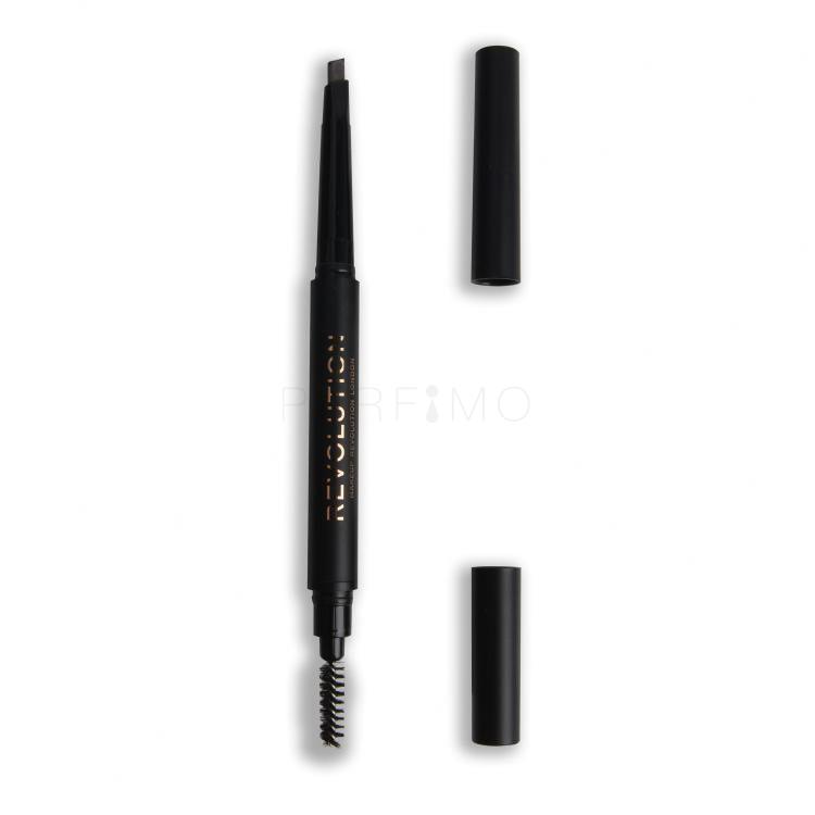 Makeup Revolution London Duo Brow Definer Szemöldökceruza nőknek 0,15 g Változat Brown