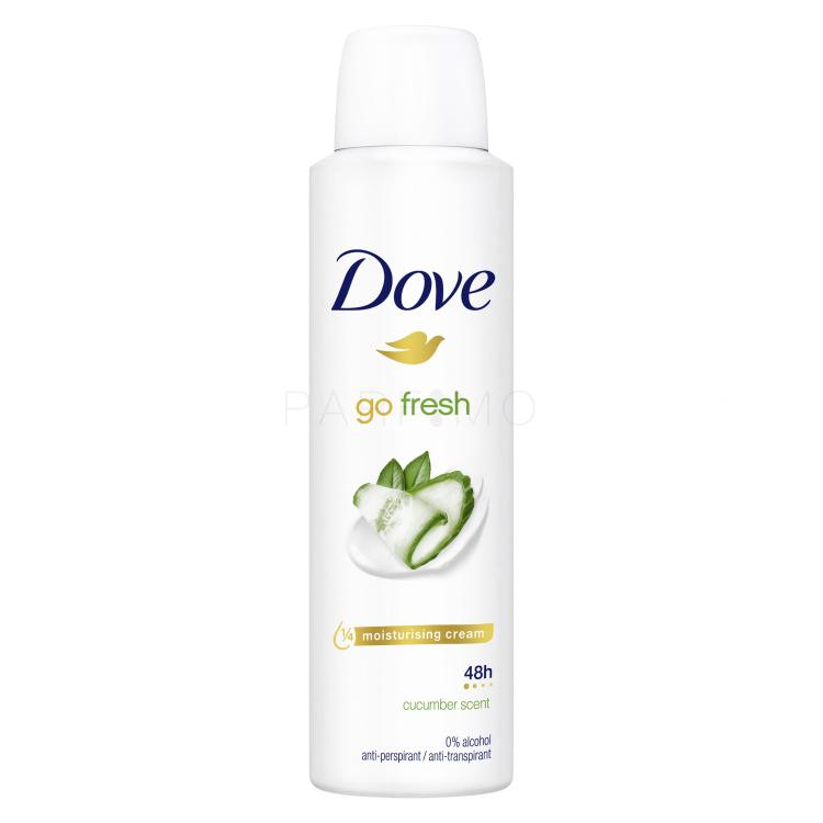 Dove Go Fresh Cucumber &amp; Green Tea 48h Izzadásgátló nőknek 150 ml