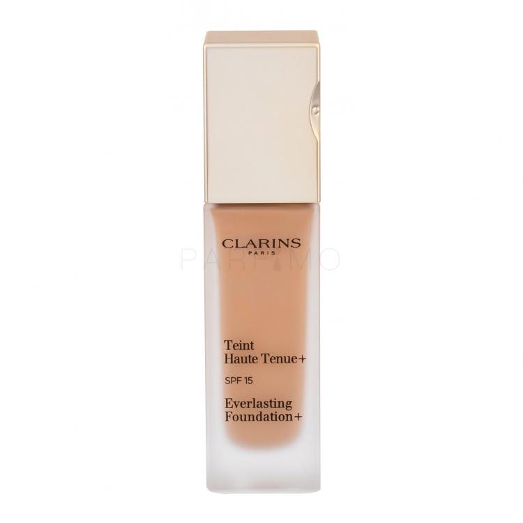 Clarins Everlasting Foundation+ SPF15 Alapozó nőknek 30 ml Változat 110.5 Almond