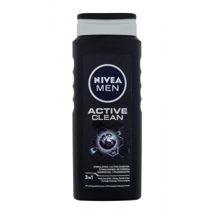 Nivea Men Active Clean Tusfürdő férfiaknak 500 ml