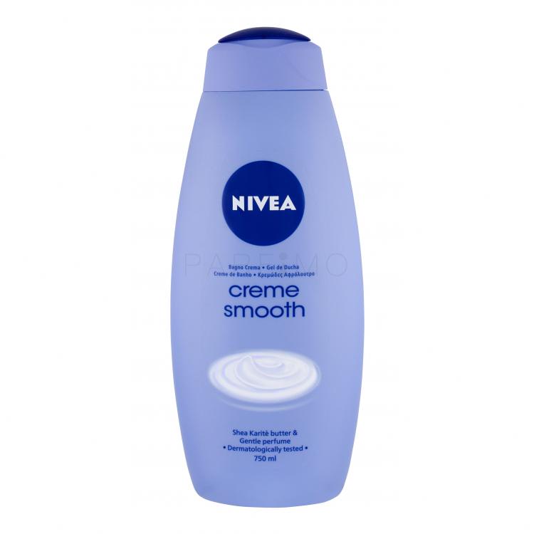 Nivea Creme Smooth Krémtusfürdő nőknek 750 ml