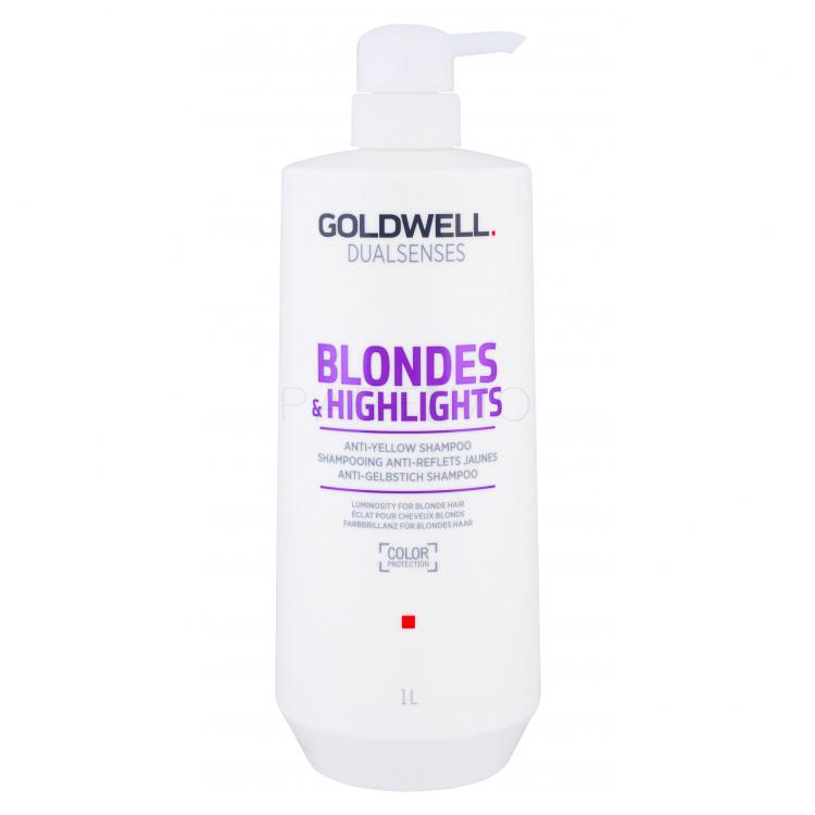 Goldwell Dualsenses Blondes &amp; Highlights Sampon nőknek 1000 ml