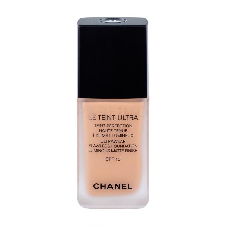 Chanel Le Teint Ultra SPF15 Alapozó nőknek 30 ml Változat 30 Beige