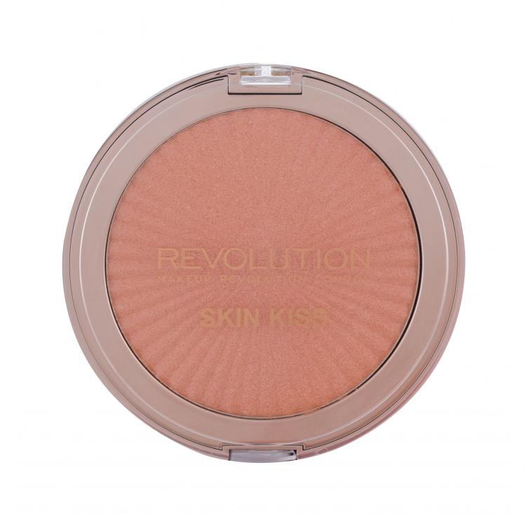 Makeup Revolution London Skin Kiss Highlighter nőknek 14 g Változat Rose Gold Kiss