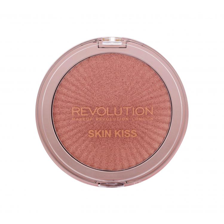 Makeup Revolution London Skin Kiss Highlighter nőknek 14 g Változat Peach Kiss