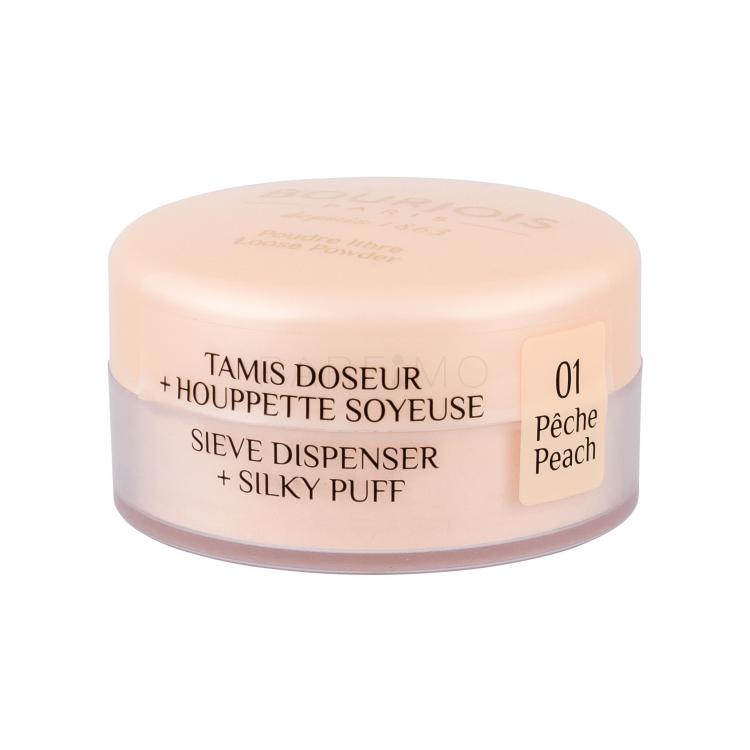 BOURJOIS Paris Loose Powder Púder nőknek 32 g Változat 01 Peach