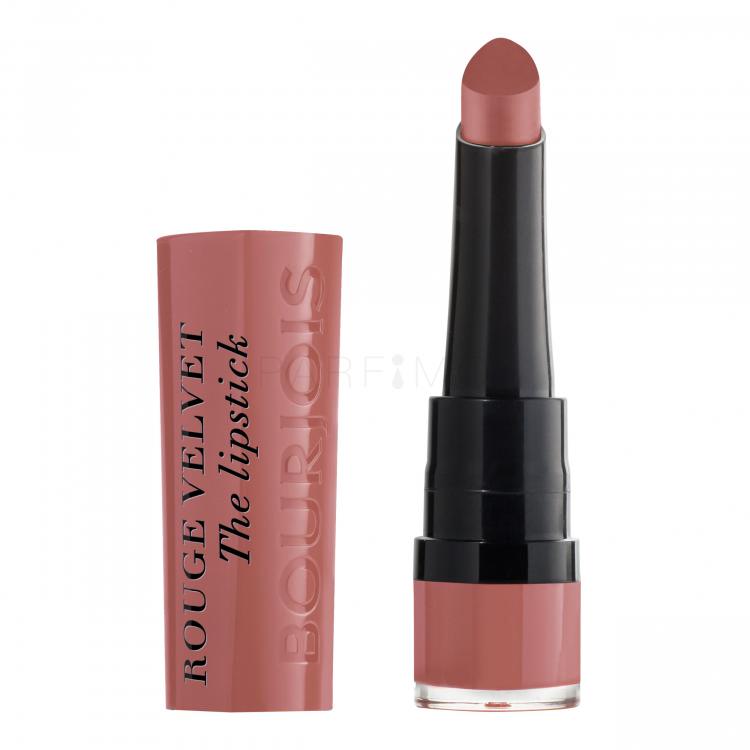 BOURJOIS Paris Rouge Velvet The Lipstick Rúzs nőknek 2,4 g Változat 13 Nohalicious