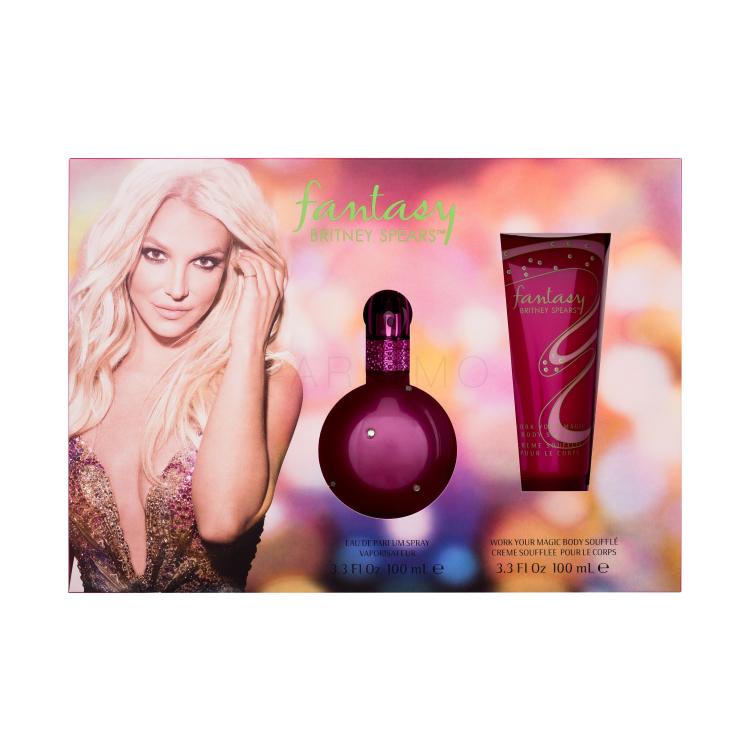 Britney Spears Fantasy Ajándékcsomagok Eau de Parfum 100 ml + testápoló krém 100 ml