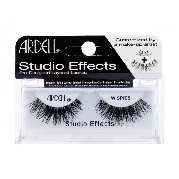 Ardell Studio Effects Wispies Műszempilla nőknek 1 db Változat Black