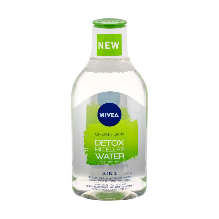 Nivea Essentials Urban Skin Detox Micellás víz nőknek 400 ml