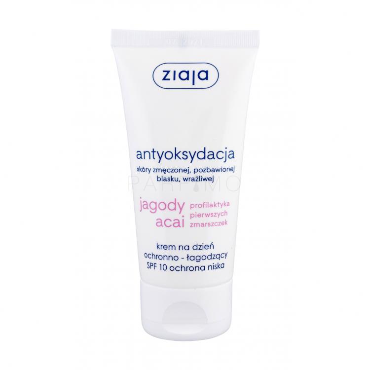 Ziaja Acai Berry Antioxidation SPF10 Nappali arckrém nőknek 50 ml