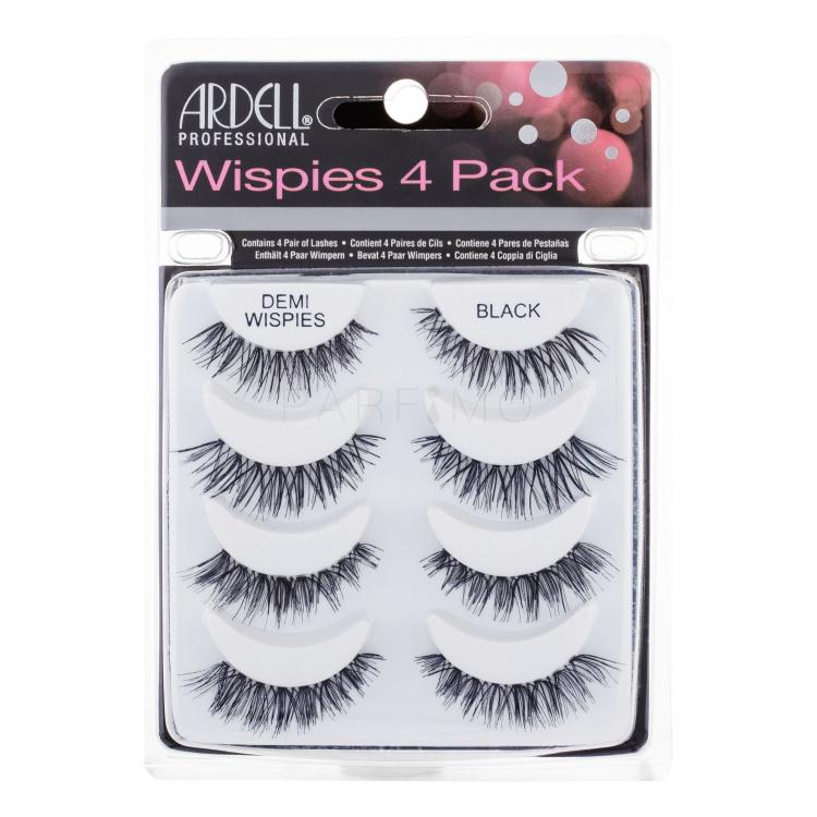 Ardell Wispies Demi Wispies Műszempilla nőknek 4 db Változat Black