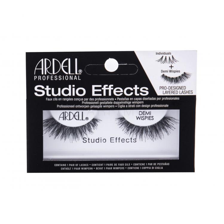 Ardell Studio Effects Demi Wispies Műszempilla nőknek 1 db Változat Black