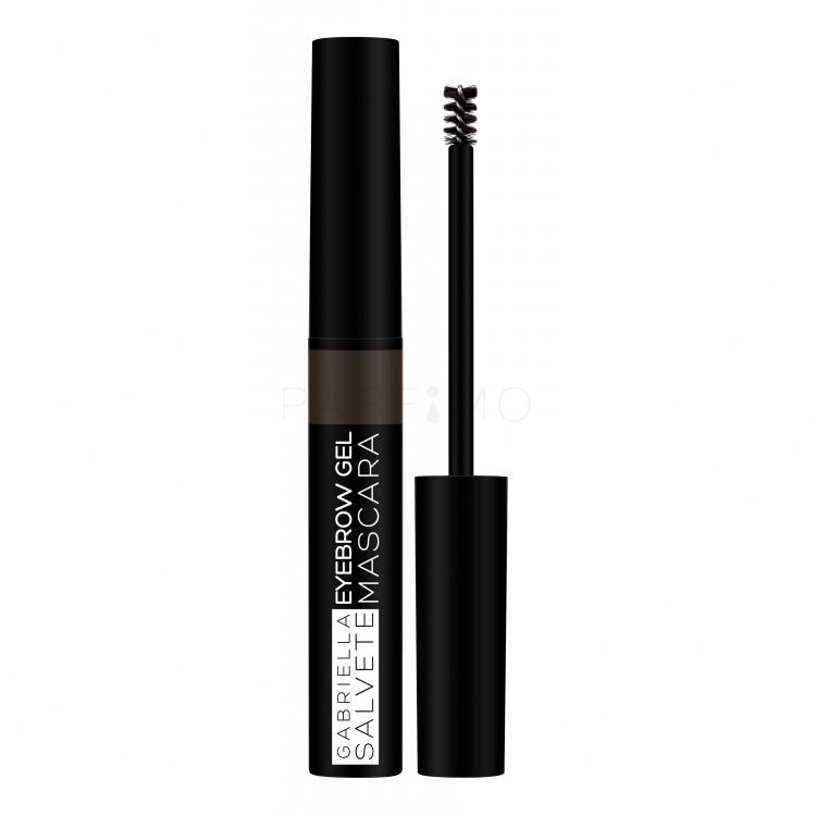 Gabriella Salvete Eyebrow Gel Mascara Szemöldökspirál nőknek 6,5 ml Változat 03 Dark Brown