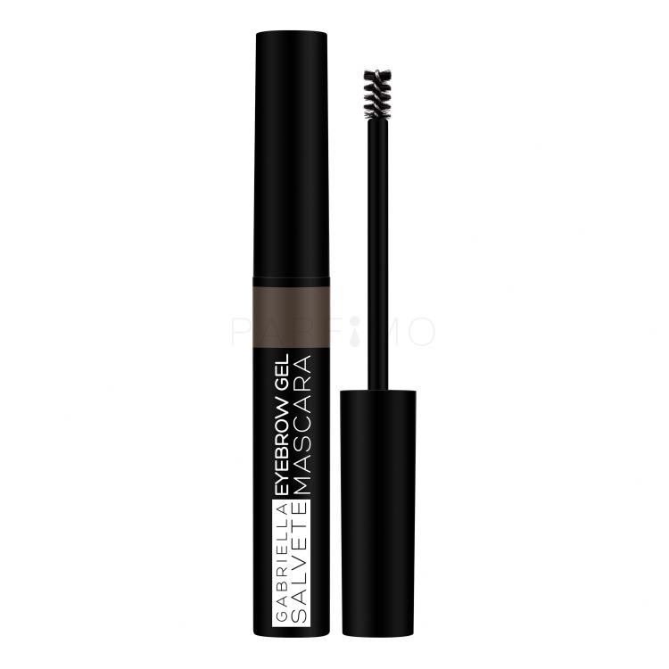 Gabriella Salvete Eyebrow Gel Mascara Szemöldökspirál nőknek 6,5 ml Változat 02 Brunette