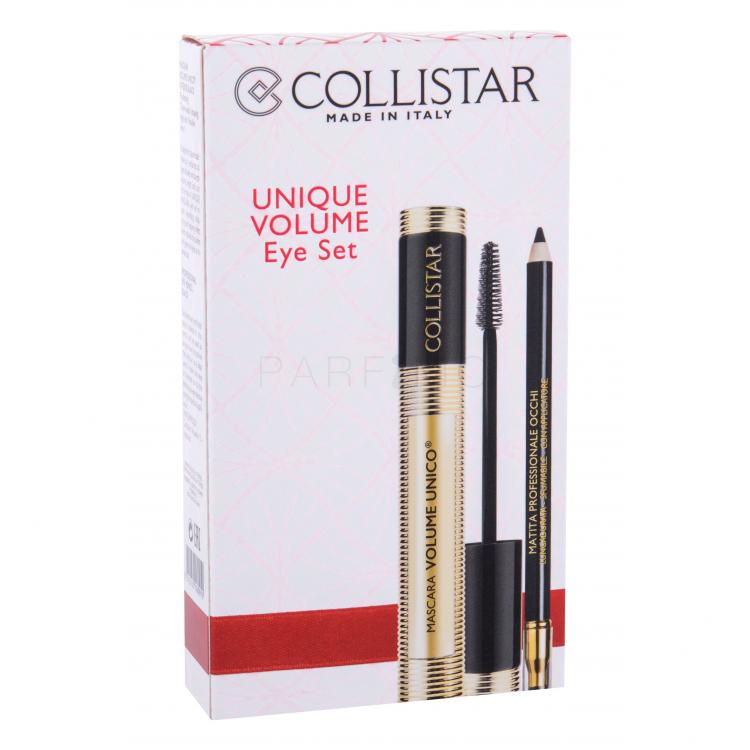 Collistar Volume Unico Ajándékcsomagok szempillaspirál 13 ml + Professional Eye Pencil szemceruza 1,2 g Black