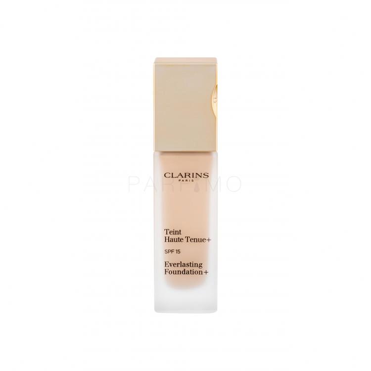 Clarins Everlasting Foundation+ SPF15 Alapozó nőknek 30 ml Változat 105 Nude