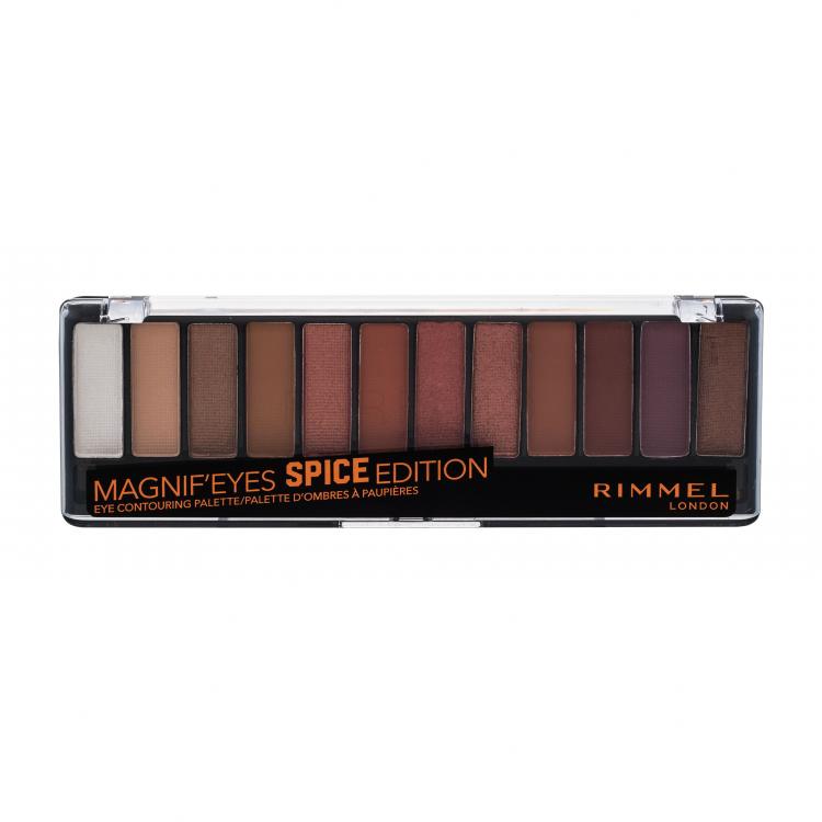 Rimmel London Magnif´Eyes Contouring Palette Szemhéjfesték nőknek 14,16 g Változat 005 Spice Edition