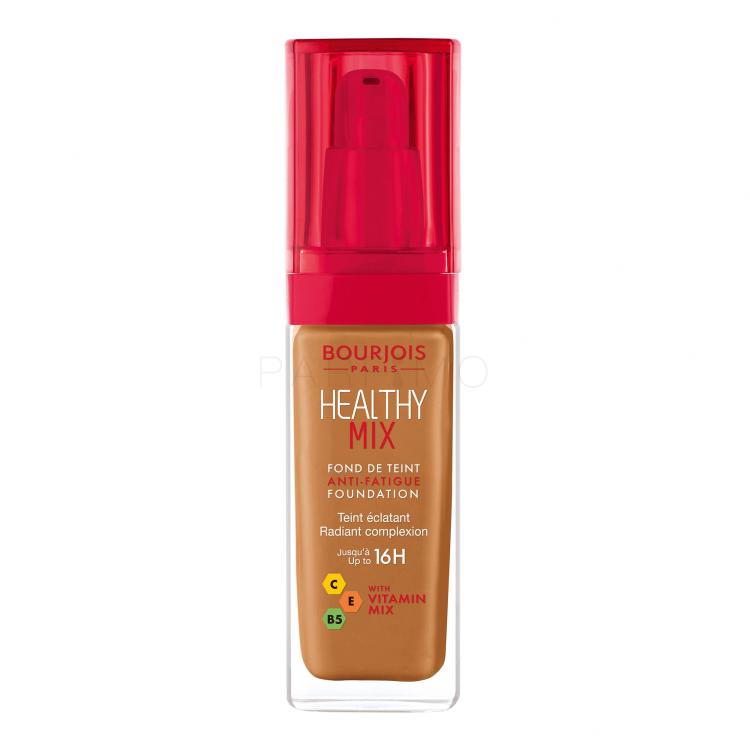 BOURJOIS Paris Healthy Mix Anti-Fatigue Foundation Alapozó nőknek 30 ml Változat 59 Amber